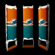 Miami Dolphins Custom Designed Beer Can Crusher *Free Shipping US Domestic ONLY*