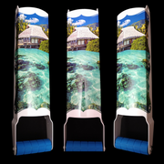 Island Vibes Custom Designed Beer Can Crusher *Free Shipping US Domestic ONLY*