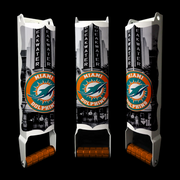Miami Dolphins Custom Designed Beer Can Crusher *Free Shipping US Domestic ONLY*