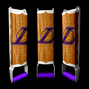 LA Lakers Custom Beer Can Crusher