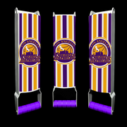 LA Lakers Custom Beer Can Crusher