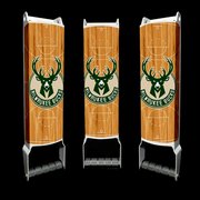 Milwaukee Bucks Custom Designed Beer Can Crusher *Free Shipping US Domestic ONLY*