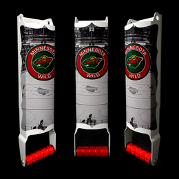 Minnesota Wild Custom Designed Beer Can Crusher *Free Shipping US Domestic ONLY*