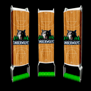 Minnesota Timberwolves Custom Beer Can Crusher