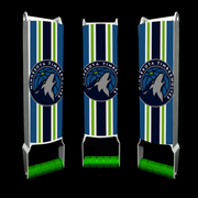 Minnesota Timberwolves Custom Beer Can Crusher