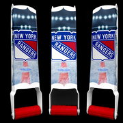NY Rangers Custom Beer Can Crusher