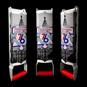 Philadelphia 76ers Custom Beer Can Crusher