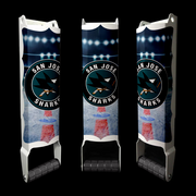 San Jose Sharks Custom Beer Can Crusher