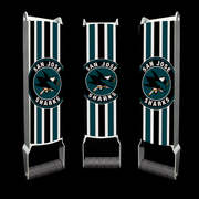 San Jose Sharks Custom Beer Can Crusher