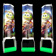 Illustrated (Cartoon) Custom Designed Beer Can Crusher *Free Shipping US Domestic ONLY*