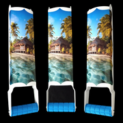 Island Vibes Custom Designed Beer Can Crusher *Free Shipping US Domestic ONLY*