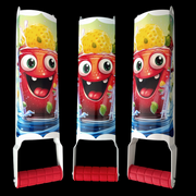 Illustrated (Cartoon) Custom Designed Beer Can Crusher *Free Shipping US Domestic ONLY*